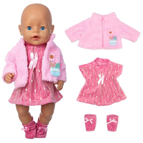 Gemtte Kleidung Bekleidung Outfits für Baby Puppen, Puppenkleidung 38-43...