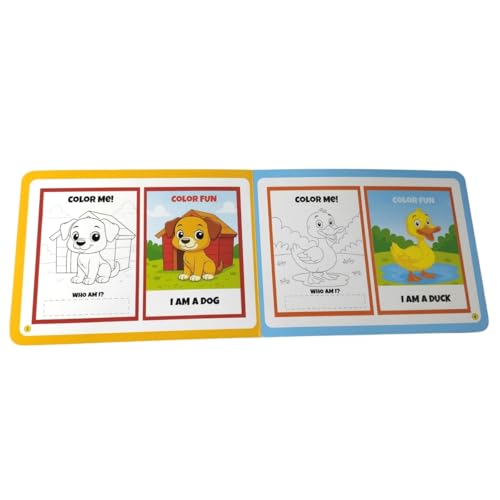 Image of Kiddale Early Learning Pack - 3 Non-Sound Books for Toddlers: Alphabet Tracing, Color Peekaboo & 16 Brain-Boosting Activities