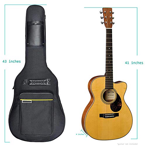 Poche dorsale pour guitare, poche dorsale rembourrée et imperméable avec housse entièrement étanche et rembourrage en… - Les Beatles, Paul McCartney, John Lennon, RIngo Starr, George Harrison Poche dorsale pour guitare, poche dorsale rembourrée et imperméable avec housse entièrement étanche et rembourrage en… – Image 7