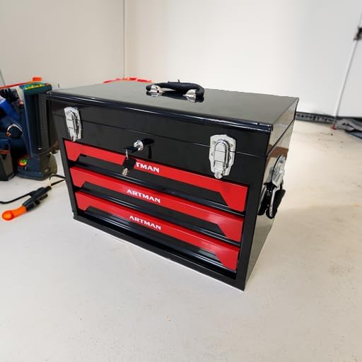 Kit de Herramientas Mecánico 339 Piezas con Caja de Metal 3 Cajones miniatura 2