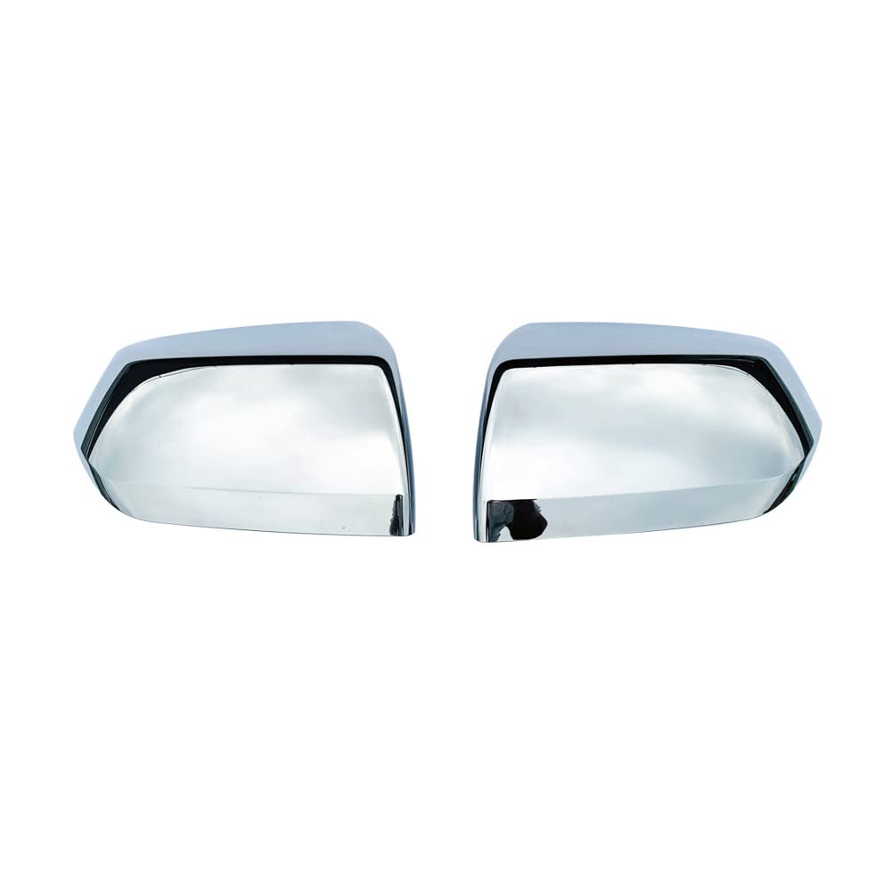 Sponsored Ad – Riloer 1 Pair Door Rear View Mirror Covers, Fit for Ch-evy Tahoe/Suburban 2021+, fit for G-MC Yukon/Yukon XL 2021+, ABS Silver