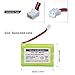 for Summer Infant Baby Monitor Replacement Battery, Compatible with Summer Infant in View 28650 Wide View 29000 29000A Clear Sight 29040 Sure Sight 29030,29890, 29600 Parent Handheld 3.6V 900mA