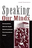 Speaking Our Minds (Routledge Communication Series)
