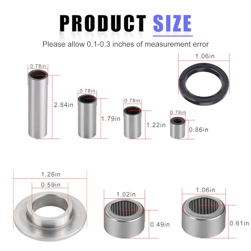 Swing Arm Linkage Bearing Seal Kit for Kawasaki KFX400 for Arctic Cat DVX 400 2003-2008 by zozoye - Used condition - Image 6