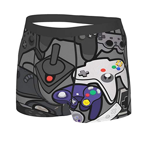 Men'S Boxer Briefs Video Game Controller Boxer Briefs Underwear Shorts Trunks Medium - Image 3