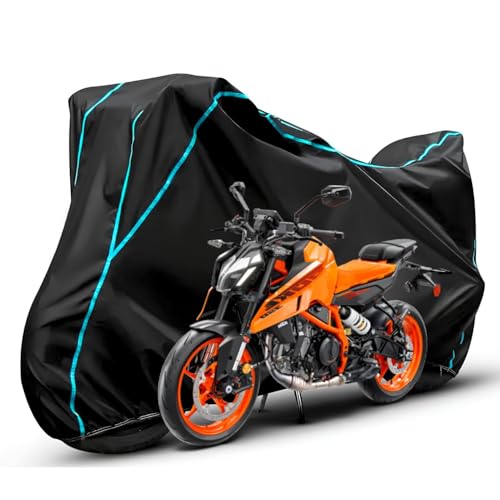 Waterproof Bike Body Cover Compatible with KTM Duke Dustproof Scr...