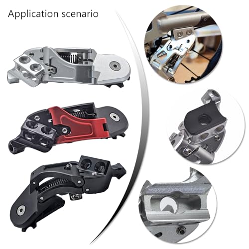 Dérailleur arrière pliable 5/6/7 vitesses facile à installer sur cadre