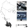 HAFRILY Bonnet Lock Release Hood Lock Latch Catch Block Repair Kit for Ford Focus MK2 C-Max KUGA 1343577 3M5116700BC #2
