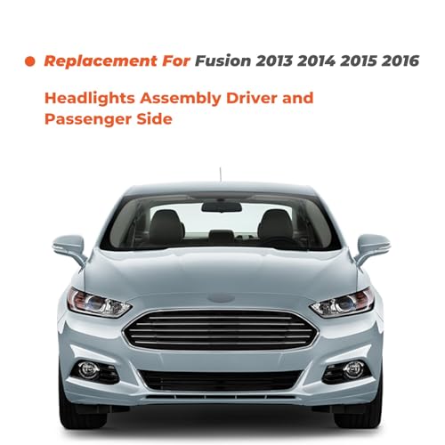 labwork 2013–2016 Ford Fusion Headlights | OEM Projector Replacement - Image 4