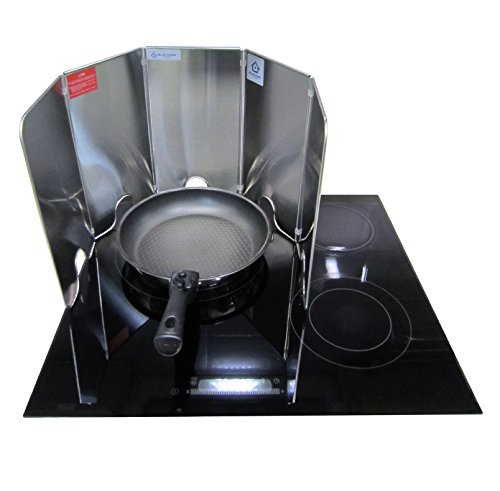 Splatter Guard for Cooking - Grease Splatter Screen - 5 Sided Splatter Guard