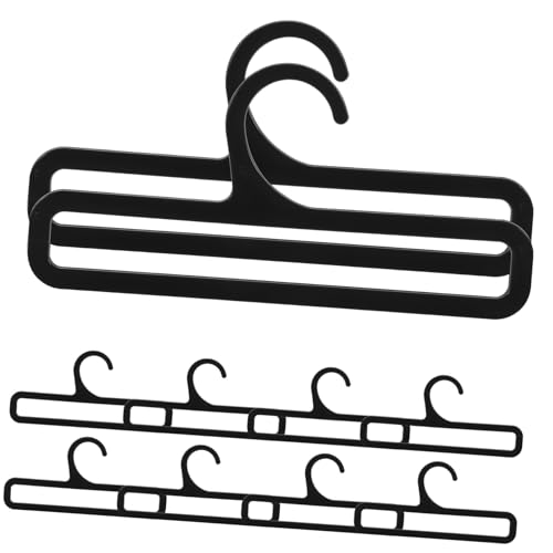 JECOMPRIS 10 Pièces Porte-écharpes Organisateur De Placard Présentoir Écharpes Support De Suspension pour Foulards Et Accessoires