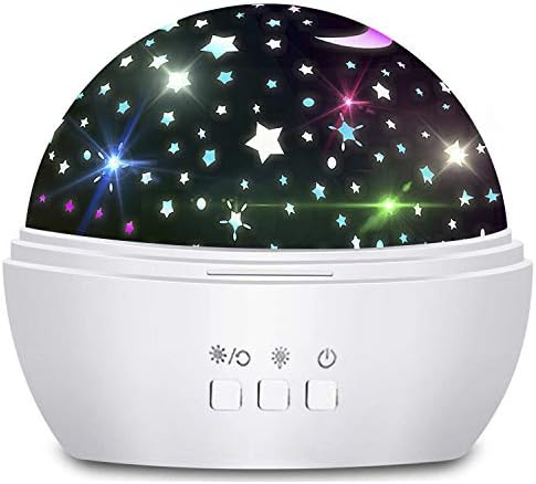 DCAUT Star Projector Night Light for Kids, 360 Degree Rotating Projector Lamp with Ocean World & Starry Theme, 16 Colors Mode, Gifts for 2-12 Year Old Girls Boys for Nursery Bedroom