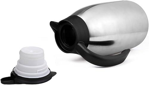 Miniatura 38 de Jarra de café de 68 onzas con aislamiento térmico de acero inoxidable para café, agua caliente, té, bebidas calientes, mantiene 12 horas calientes