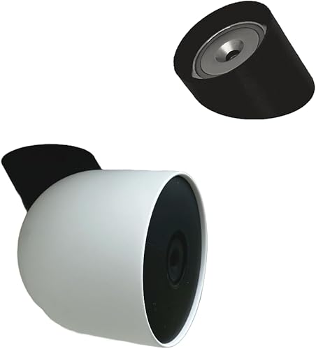 Placa base magnética de repuesto para techo o pared para cámara de exterior Google Nest (batería), imán de neodimio fuerte, cámara inalámbrica no