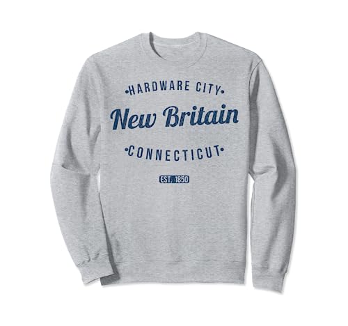 New Britain Connecticut Vintage Souvenir CT New Britain Sudadera