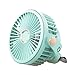 FKSDHDG Mini Fan Mini Bed Portable Mude Estudiante Hostel Oficina De Ventilador De Techo USB Ventilador Eléctrico Recargable (Color : B, Size : As Shown)