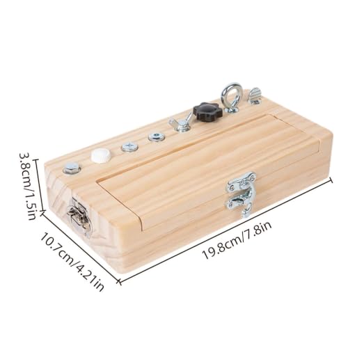Tablero de destornilladores para niños de madera montessori 2