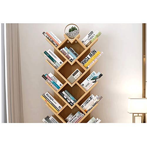 Zasuan Simple Bookshelf Racks Simple Modern Living Room Storage Rack Bedroom Children's Bookshelf Floor Students Bookcase Bookcases (Color : Pink) #TOP5