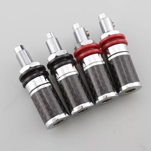 Poste de fijación para altavoz HiFi con enchufe banana miniatura 2