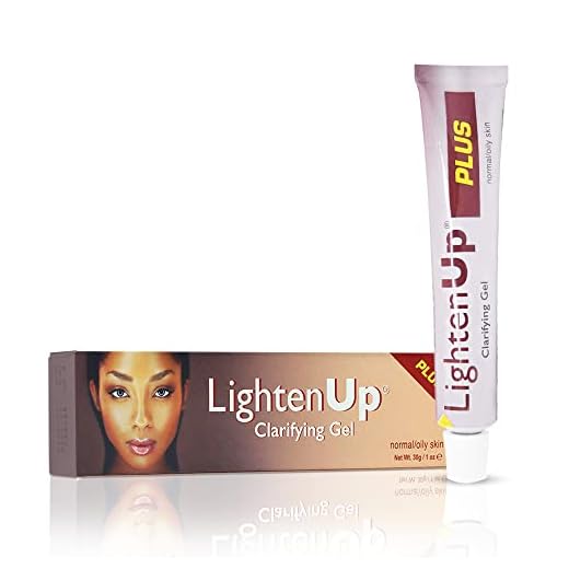 LightenUp Plus Clarifying Gel - 1 fl oz / 30 ml - Dark Spots Cream, Reduce Hyperpigmentation on: Dark Knuckles, Elbows, Hands, Armpits, with Alpha Arbutin, Fruity Tamarind Extract