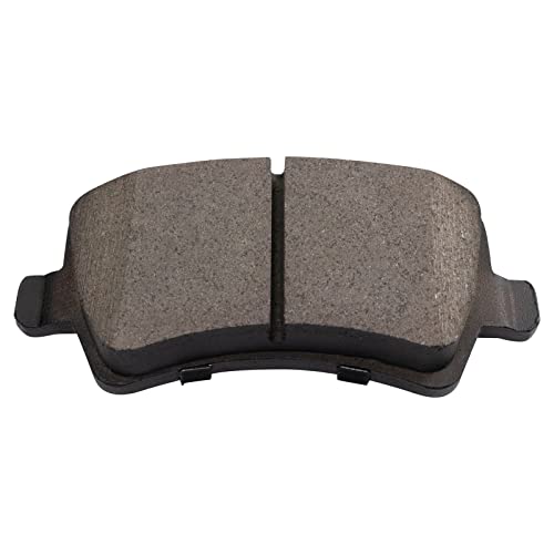 Image of TRQ Rear Brake Pad and Rotor Set Ceramic Compatible with 2013-2015 Land Rover Range Rover