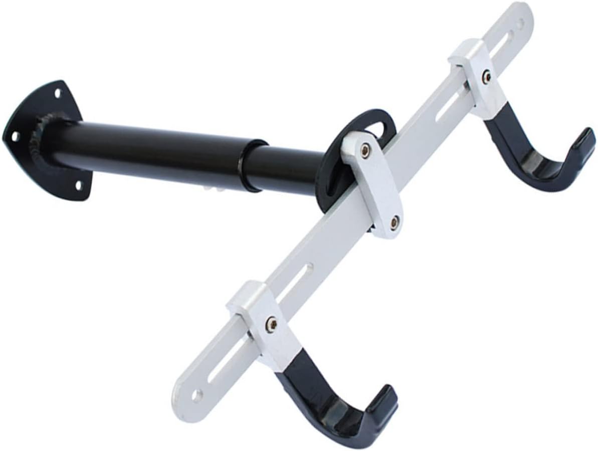 1pc Adjustable Bike Wall Hook Holder Storage Rack for Easy Installation and Parking Angle
