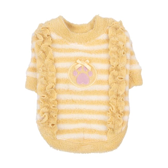 KALEY Yellow L Winter Sweater for Dog