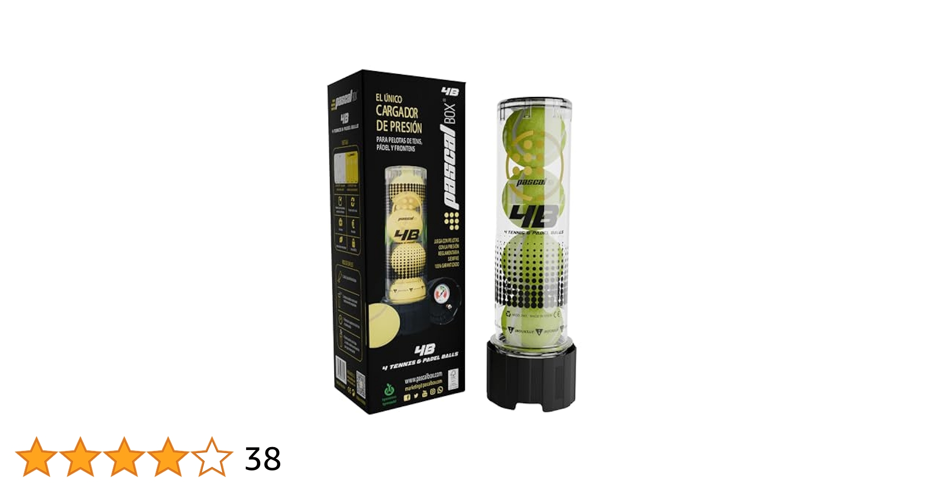 pascal パスカルボックス 圧力充填器　パデル　テニス 楽天市場】【テニスボール・パデルボール用】パスカルボックス