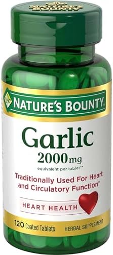 Nature's Bounty Garlic 120 Tablets