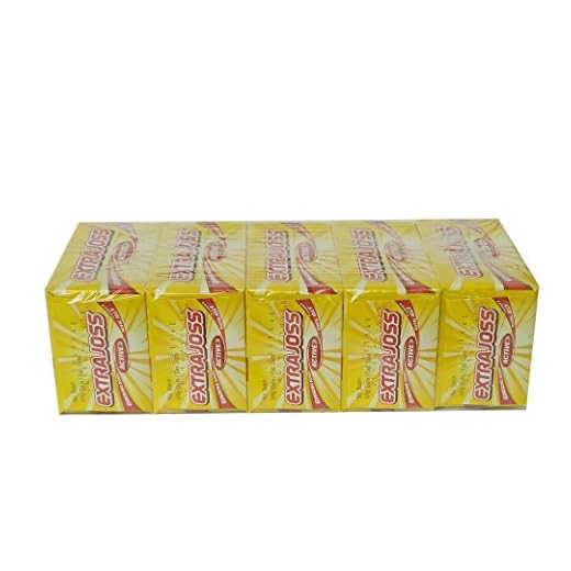 Extra Joss Active Energy Drink Powder, 5 Pack (5 x 12 Sachets @4gr)