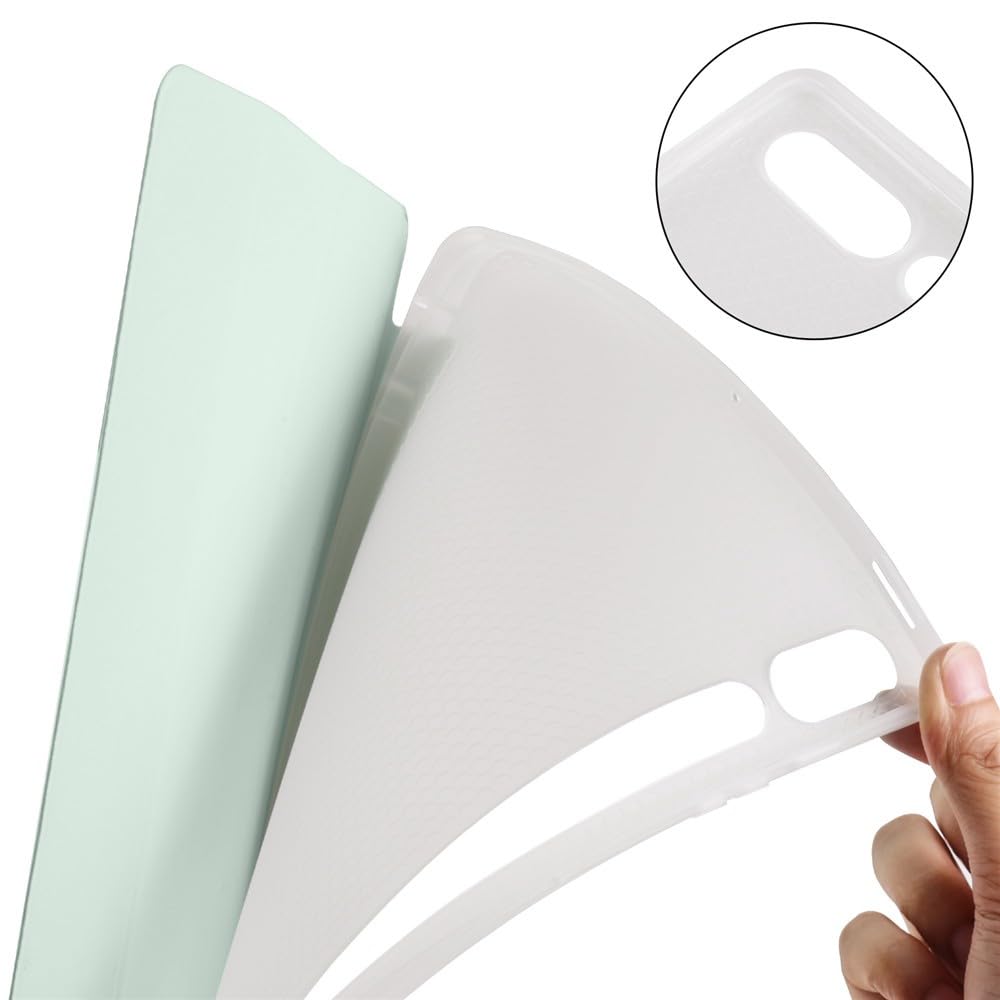 etui kompatybilne z Samsung Galaxy Tab A9 8,7 SM-X110 X115 X117 (kolor: czarny) skórzany silikonowy odporny na wstrząsy stojak etui z klapką