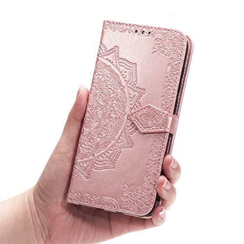 TingYR Capa para Samsung Galaxy Z Fold 2, capa flip elegante capa carteira com compartimentos para c