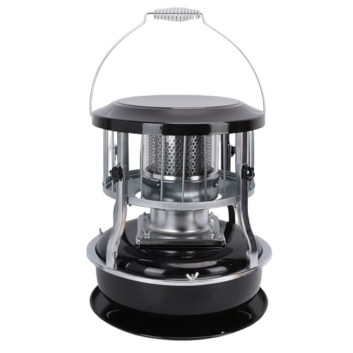Asixxsix Calentador de Queroseno para Uso en Interiores y Exteriores, Estufa y Calentador de Queroseno Portátil No Eléctrico de 9000 BTU para Acampar, Cocinar, Hogar, Pesca en Hielo