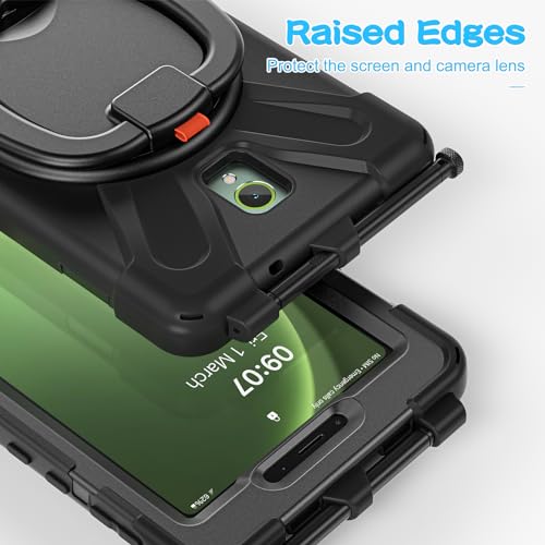 Coque Samsung Tab Active5 5G robuste pour éviter les casses d'écran avec sangle de transport - 6