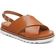 Aetrex Thea back strap cork flat sandal