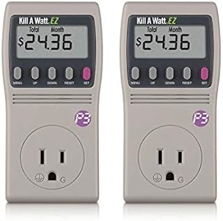 P3 International P4460 Kill A Watt EZ Electricity Usage Monitor (Pack 2)