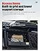 Glossy Black Exterior Mounted Gear Carrier Side Toolbox Storage Box with Lock fits for Land Rover Defender 110 2020-2025