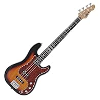 Ash Body, Maple Neck And Premium Hardware Classic 3 Tone Sunburst Finish Crisp Clear Tone & Punchy Low End Depth Includes Gigbag, Strap, Cable And Plectrums