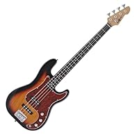 Ash Body, Maple Neck And Premium Hardware Classic 3 Tone Sunburst Finish Crisp Clear Tone & Punchy Low End Depth Includes Gigbag, Strap, Cable And Plectrums