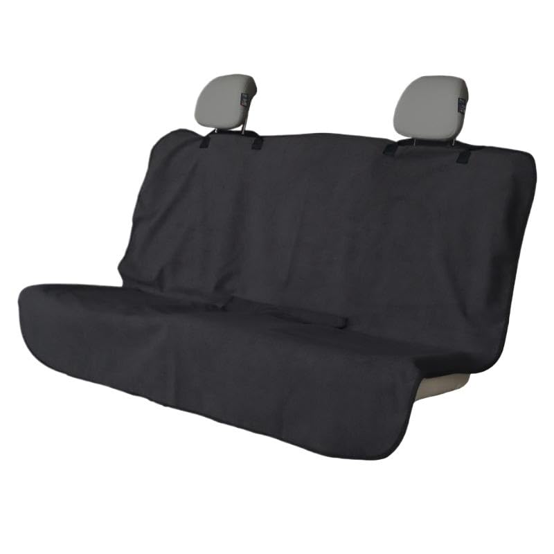 Coprisedili Spugna per Auto Morbido Coprisedili for Auto e Camion, Cuscino Sudore Post Allenamento, Escursionismo, Nuoto, Antiscivolo, Asciugatura Rapida(Back for Seat Black)
