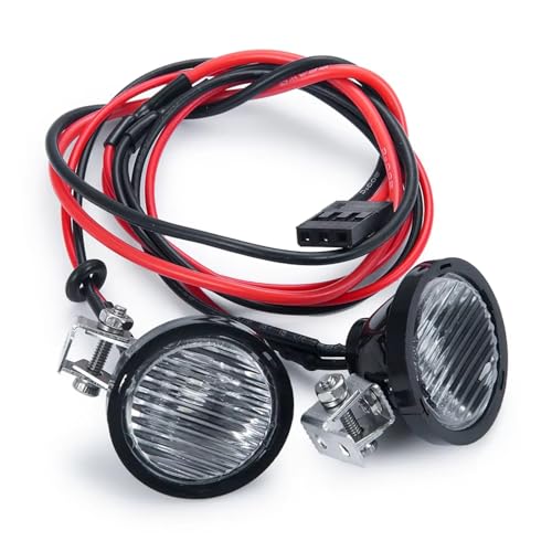 Luces Delanteras para Rutas de Montaña con Coche RC Crawler 1/10