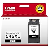 Contenido del paquete: 1 x PG 545 XL Negro Cartucho para Canon 545 Negro 545XL para Canon TS3350 MX495 MG2550S TR4650 TR4550 TS3150
