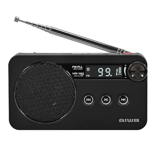 Aiwa Radio CD MP3 RS-77PLL/BK - Brand EAN: 8435256810066