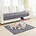 Smiry Waterproof Dog Bed Cover Blanket 30x70, Soft Reversible Pet Blanket, Washable Leakproof Cats Dogs Couch Cover for Sofa, Couch, Furniture, Grey/Dark Grey
