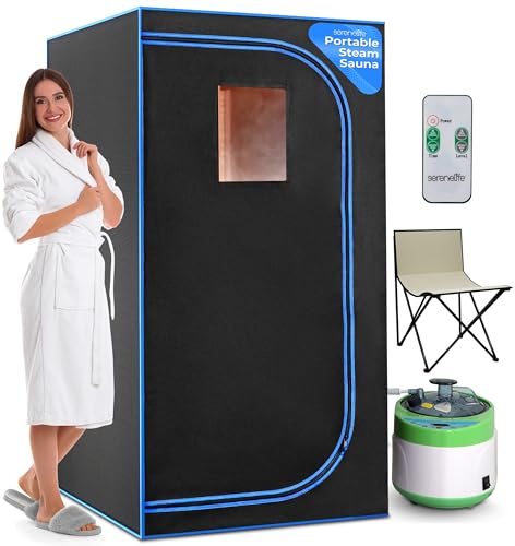Sauna portable maison 4L pour soulager les tensions musculaires et purifier la peau