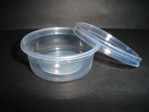 1000 x 2oz Round container & Lid (free P&P on all products)