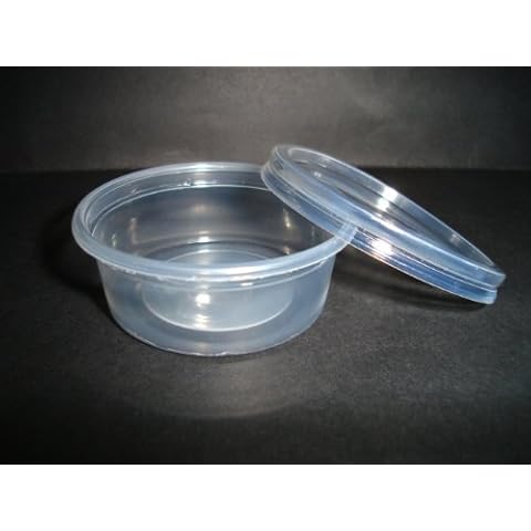 1000 x 2oz Round container & Lid Cover