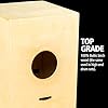 Meinl Percussion Headliner Cajon Instrument - Compact Drum Box with Snare and Bass Sound - Playing Surface Baltic Birch (HCAJ1NT) #1