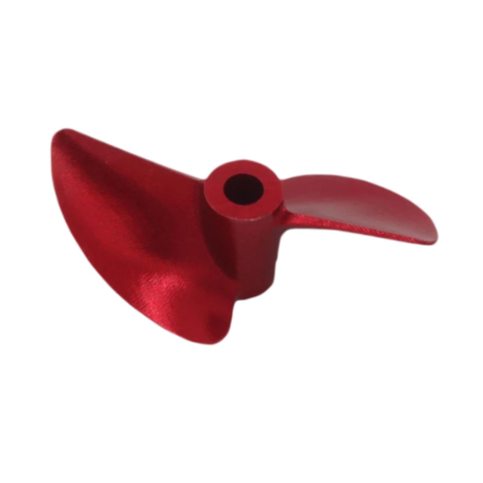 RC Barco Actualización Accesorios para Modificación de Velocidad Partes de Dirección Rudder Propulsión de Chorro Aluminio Sólido Adecuado para Mejorar, Hélice CNC, 40mm