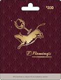 Flemings Prime Steakhouse & Wine Bar Restaurant Physical Gift Card - $200